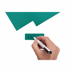 MAUL 6526155 Post-it Rectangle Vert 1 feuilles