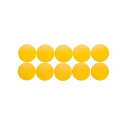 MAUL Solid magnete per frigorifero Plastica Giallo 10 pz