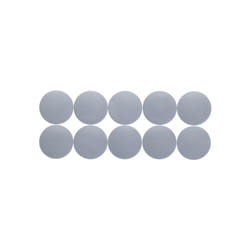 MAUL Solid magnete per frigorifero Plastica Grigio 10 pz