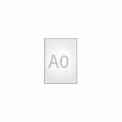 Cornice a scatto MAULstandard, argento, per UNI A0. Fornitura = preassemblato, montaggio finale a cura del cliente. Colore co ...