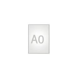 Maul - Cornice a scatto standard argento per uni A0