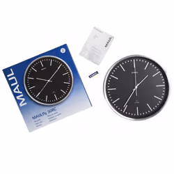 MAUL 9063490 orologio da parete e da tavolo Cerchio Alluminio, Nero - Vista aggiuntiva 7