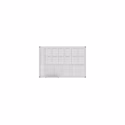 Lavagna per planning, lavagna per planning mensile / annuale, larghezza 900 mm. Fornitura = montato. Larghezza = 900 mm. Alte ...