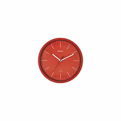 MAUL 9053425, Parete, Orologio digitale, Rotondo, Rosso, Stilo AA, 1,5 V