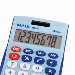 MAUL MJ 450 calcolatrice Tasca Calcolatrice con display Blu