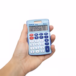 MAUL MJ 450 calcolatrice Tasca Calcolatrice con display Blu
