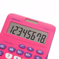 MAUL MJ 550 calcolatrice Tasca Calcolatrice con display Rosa