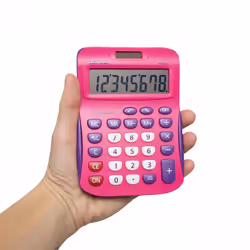 MAUL MJ 550 calcolatrice Tasca Calcolatrice con display Rosa