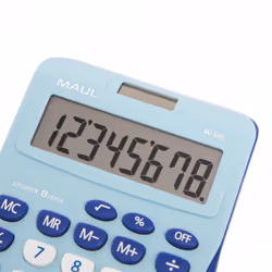 MAUL MJ 550 calcolatrice Tasca Calcolatrice con display Blu - Vista aggiuntiva 2