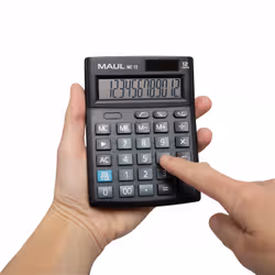 MAUL MC 12 calcolatrice Tasca Calcolatrice con display Nero - Vista aggiuntiva 4
