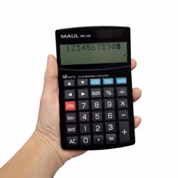 MAUL MTL 600 calcolatrice Desktop Calcolatrice con display Nero