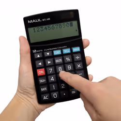 MAUL MTL 600 calcolatrice Desktop Calcolatrice con display Nero - Vista aggiuntiva 4