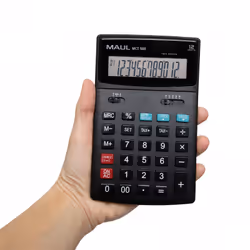 MAUL MCT 500 calcolatrice Tasca Calcolatrice con display Nero