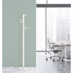 MAUL 9406202 appendiabiti Da terra 7 gancio(i) Bianco