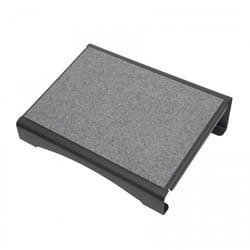 MAUL 9015089 poggiapiede da scrivania Alluminio/antracite