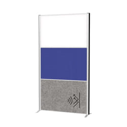 MAUL 9651695 divisore dello spazio di lavoro Pannello divisorio 1000 x 1820 mm Magnetico Scrivibile