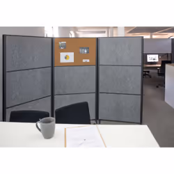 MAUL 9651695 divisore dello spazio di lavoro Pannello divisorio 1000 x 1820 mm Magnetico Scrivibile - Vista aggiuntiva 5