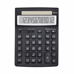 MAUL ECO 950, Tasca, Calcolatrice di base, 12 cifre, 1 linee, Solare, Nero