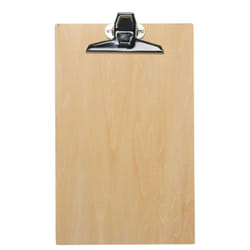 MAUL 2394570 portablocco A4 Legno Marrone, Argento