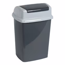 MAUL 9522487 bidone per la spazzatura 24 L Rettangolare Plastica, Polipropilene (PP) Grigio scuro, Bianco - Vista aggiuntiva 6