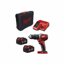 Trapano a Percussione Milwaukee M18BPD-402C (2 x 4,0 Ah + M12-18 C + Maletín de transporte) 4002395003174 Tutti i prodotti so ...
