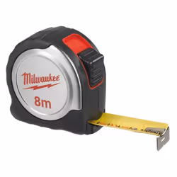 FLESSOMETRO CON MAGNETE 8 m: Durata da cantiere 4 viti rinforzano la cassa Larghezza: 25 mm Cassa ABS Cassa con rivestimento ...