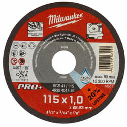 Milwaukee Discos Pro+ Corte Fino 1Mm Scs41/115Mm