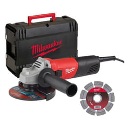 Set Smerigliatrice Milwaukee AG800-115ED con disco 115 mm e valigetta 4933451281