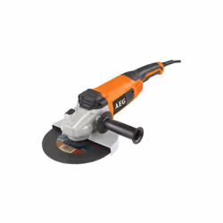 SMERIGLIATRICE ANGOLARE AEG "WS 22-230" 2200W Potenza : 2200 Watt Velocità max : 6600 rpm Ø mola : 230 mm. Motore potente - C ...