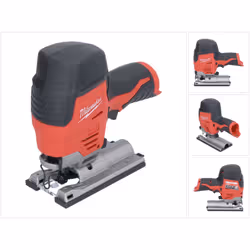 Contenuto della consegna: - 1x seghetto alternativo a batteria Milwaukee M12 JS - 2x Sgebltter - senza batteria, senza carica ...