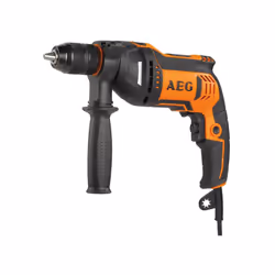 AEG - Trapano a percussione 750W 27Nm 1 velocità - SBE 750 RE I vantaggi di questo trapano a percussione AEG SBE 750 RE sono ...