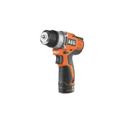 AEG - Trapano pilota 12V Prolithium-ion - 2 batterie 2.0Ah - 1 caricabatterie 40min - BS12C2 LI-202B - Noir et orange