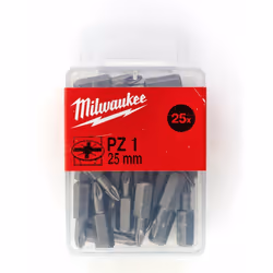 Punta PZ1 x25mm - 25uds - S/Driving Bit PZ 1 x 25mm - 25pcs