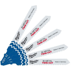Milwaukee - lama per seghetto alternativo in metallo Twin per Cut, 4932430142
