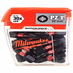 Cajita Shockwave PZ1 x25mm (25uds) - ShW CD PZ1 25mm-25pc