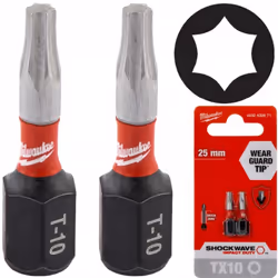TORX 10 Schlagbit - 2 Stk. SHOCKWAVE Impact Duty™ II. Generation - Das neueste Originalprodukt des renommierten Unternehmens  ...