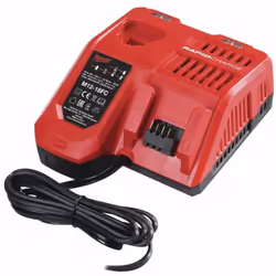 CARATTERISTICHE Universale, il nuovo caricabatterie rapido carica tutte le batterie M18™, M14™ e M12™ RELITHIUM-ION™. Caricab ...