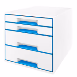 Leitz 52131036, 5 cassetto/cassetti, Blu, Metallico, 287 x 363 x 270 mm