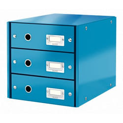 Leitz 60480036 scatola per la conservazione di documenti Pannello in fibra Blu