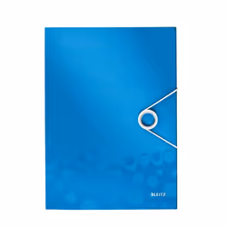 Leitz WOW, A4, Polipropilene (PP), Blu, Metallico, Ritratto, 150 fogli, 235 mm