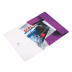 Leitz WOW Polipropilene (PP) Metallico, Viola A4