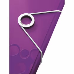 Leitz WOW Polipropilene (PP) Metallico, Viola A4