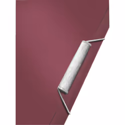 Leitz Style 3-Flap Polipropilene (PP) Rosso A4