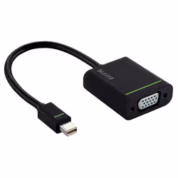 Leitz Complete Adattatore Mini Display Port - VGA, VGA, Mini DisplayPort, Femmina, Maschio, Dritto, Dritto