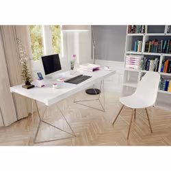 Leitz WOW Da tavolo Polistirolo Metallico, Rosa