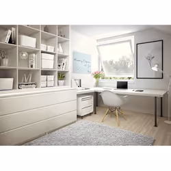 Esselte 5216-10-01 Armadietto portaoggetti Rettangolare Acrilonitrile butadiene stirene (ABS) Grigio, Bianco - Vista aggiuntiva 5