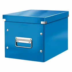 Leitz Click & Store WOW, Armadietto portaoggetti, Blu, Rettangolare, Polipropilene (PP), Monocromatico, Interno