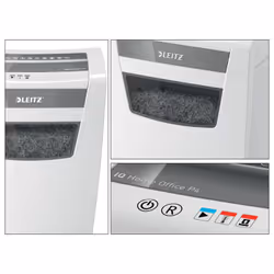 Leitz IQ Home Office P-4 distruggi documenti Taglio a particelle 22 cm Bianco - Vista aggiuntiva 6