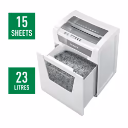 Leitz 80030000 distruggi documenti Triturazione incrociata 22,3 cm Bianco - Vista aggiuntiva 4