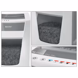 Leitz 80040000 distruggi documenti Taglio a frammenti 23 cm Bianco - Vista aggiuntiva 6